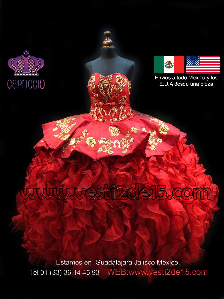Charro Quinceanera dress mexico